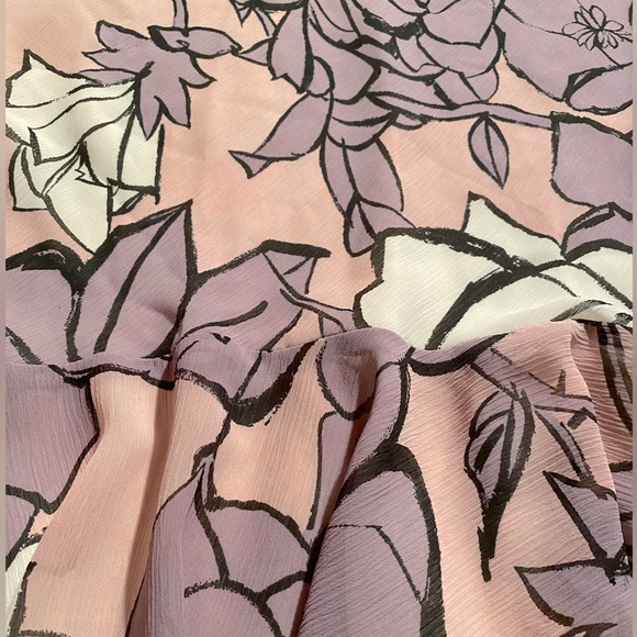 Artistic Accents Fitted Floral Print Skirt - Picture 3 of 4